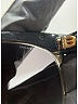 Miu Miu Gray Black Paved Cat Eye Sunglasses One size - photo 8