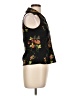 Chetta B Black Sleeveless Blouse Size 10 - photo 4