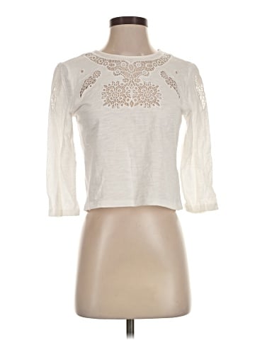 Topshop 3/4 Sleeve T-Shirt (view 1)