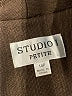 Studio 1 100% Polyester Brown Blazer Size 14 Petite - photo 6