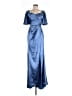 Unbranded Blue Cocktail Dress Size 6 - photo 1