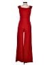 Forever 21 Solid Red Jumpsuit Size S - photo 2