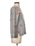 Old Navy 100% Cotton Hearts Gray Pullover Sweater Size S - photo 4