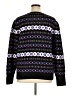 Ann Taylor LOFT Print Black Pullover Sweater Size XL - photo 2