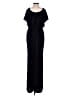 Vince Camuto 100% Polyester Solid Black Jumpsuit Size 2 - photo 2
