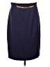 Céline 100% Wool Solid Blue Purple Vintage Wool Skirt Size EU (FR) 44 / US 12 - photo 1