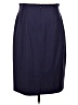 Céline 100% Wool Solid Blue Purple Vintage Wool Skirt Size EU (FR) 44 / US 12 - photo 2