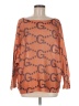Three Hearts Orange Pullover Sweater Size M (estimated) - photo 1