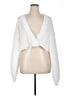 Good American 100% Polyester White Long Sleeve Blouse Size XXL - 6 (5) - photo 1
