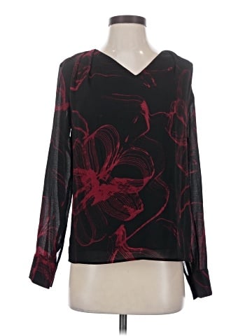 Donna Karan New York Long Sleeve Blouse (view 1)
