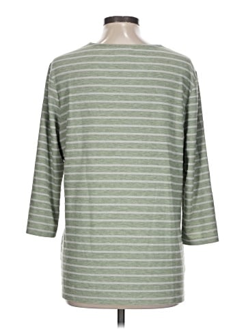 Weekends by Chico's 3/4 Sleeve T-Shirt (view 2)