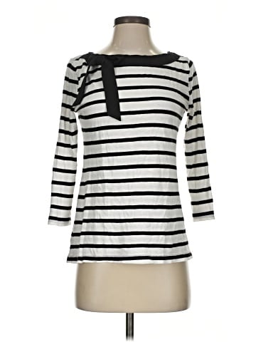 Ann Taylor LOFT Outlet 3/4 Sleeve T-Shirt (view 1)
