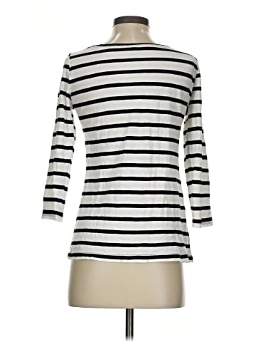 Ann Taylor LOFT Outlet 3/4 Sleeve T-Shirt (view 2)