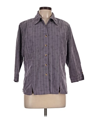 DressBarn 3/4 Sleeve Button-Down Shirt (view 1)