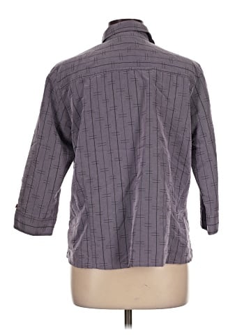 DressBarn 3/4 Sleeve Button-Down Shirt (view 2)