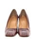 Bally Color Block Burgundy Heels Size 9 - photo 2