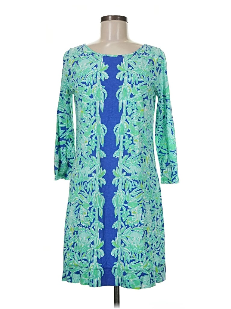 Pre-owned Lilly Pulitzer Casual Dress In Blue