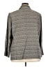 Perceptions Chevron-herringbone Gray Coat Size 20 - photo 2