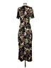 Leota Floral Black Casual Dress Size S - photo 2