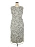 Anna Maxwell 100% Polyester Gray Casual Dress Size 20 (petite) - photo 2