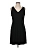 J.Crew Solid Black Casual Dress Size 8 (petite) - photo 1