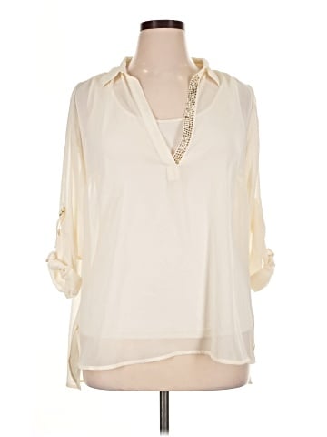 Jennifer Lopez 3/4 Sleeve Blouse (view 1)