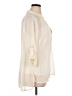 Jennifer Lopez 100% Polyester Ivory 3/4 Sleeve Blouse Size 0X - photo 4