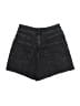 Express Black Denim Shorts Size 00 - photo 2