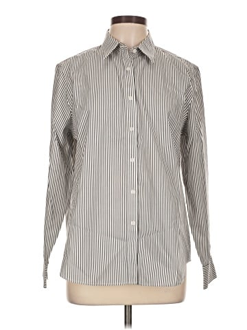 Jones New York Signature Long Sleeve Button-Down Shirt (view 1)