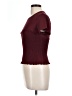 Kirious Burgundy Short Sleeve Top Size L - photo 5