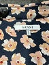 Ganni 100% Viscose Floral Black Long Sleeve Blouse Size EU 34 / US 4 - photo 7