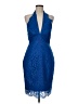 Keepsake Blue Cocktail Dress Size M - photo 1