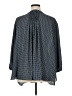 NYDJ 100% Polyester Polka Dots Blue 3/4 Sleeve Blouse Size 4X - photo 2
