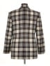 White Stag Plaid Ivory Wool Blazer Size 14 - photo 2
