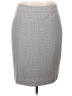 Le Suit 100% Polyester Houndstooth Gray Formal Skirt Size 14 - photo 1