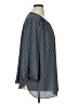 NYDJ 100% Polyester Polka Dots Blue 3/4 Sleeve Blouse Size 4X - photo 4