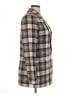 White Stag Plaid Ivory Wool Blazer Size 14 - photo 4