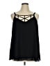 Torrid 100% Polyester Black Sleeveless Blouse Size 1X Plus (1) - photo 1