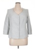 Le Suit Gray Blazer Size 14 - photo 1