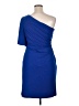 Calvin Klein 100% Polyester Blue Cocktail Dress Size 14 - photo 2