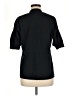 Old Navy Black 3/4 Sleeve Button-Down Shirt Size M - photo 2