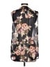 Daniel Rainn 100% Polyester Black Sleeveless Blouse Size L - photo 2