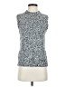Nordstrom Black Silver Sweater Vest Size S - photo 1