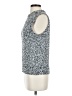 Nordstrom Black Silver Sweater Vest Size S - photo 5