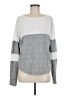 Jun & Ivy Color Block Gray Pullover Sweater Size M - photo 1