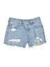 Levi's 100% Cotton Blue Denim Shorts Size 25 waist - photo 1