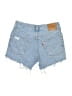 Levi's 100% Cotton Blue Denim Shorts Size 25 waist - photo 2