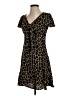 MICHAEL Michael Kors Animal Print Black Casual Dress Size 2 - photo 1
