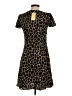 MICHAEL Michael Kors Animal Print Black Casual Dress Size 2 - photo 2