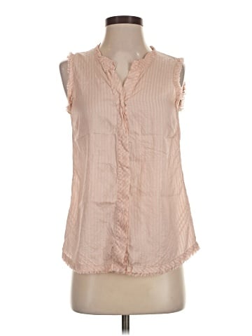 Marc by Marc Jacobs Sleeveless Silk Top (view 1)